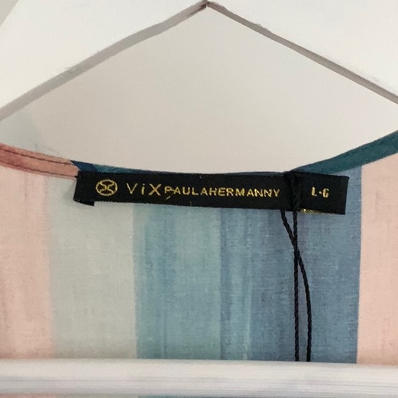 Vix Paula Hermanny Mani Fugi Caftan Sz LG - Picture 11 of 11